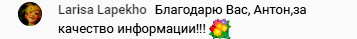 Лариса делится опытом обучения с Антоном Сочешковым.