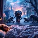 Приснился сон: К чему снится слон с рукоподобным хоботом во дворе?